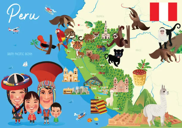 Mapa ESENCIAS DEL PERÚ