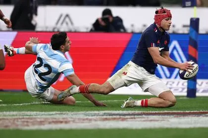 Los Pumas vs Francia en París