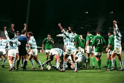 Los Pumas vs Irlanda en Dublín