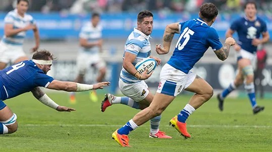 Los Pumas vs Italia en Roma